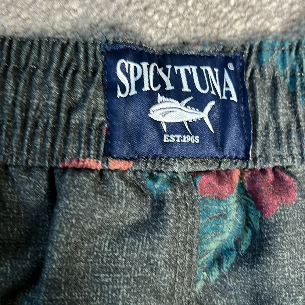 Spicy stuns Men’s Swim Trunks size large EUC